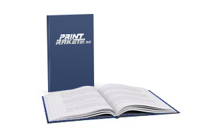 Hardcover mit Beschriftung